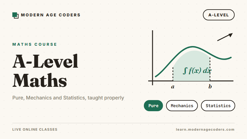 A-Level Maths: Pure, Mechanics, Statistics (Edexcel/AQA)