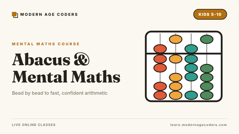 Abacus & Mental Maths for Kids: From First Beads to Anzan
