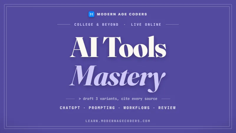 AI Tools Mastery: ChatGPT to Production AI Automation