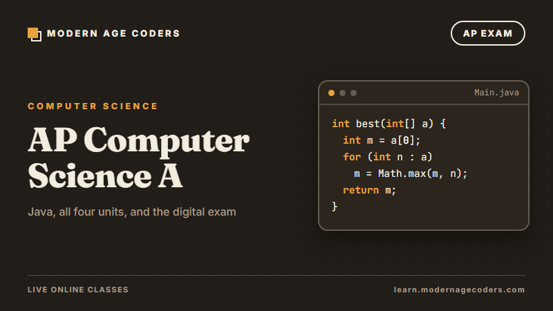 AP Computer Science A: Java Programming and Full Exam Prep