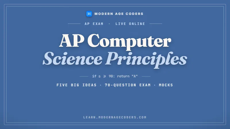 AP Computer Science Principles: Create Task and Exam Prep
