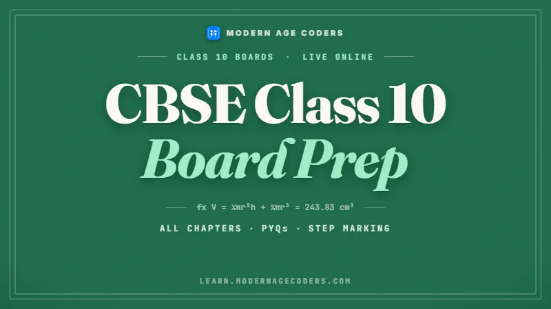 CBSE Class 10 Maths Board Prep: Case Studies & Mocks