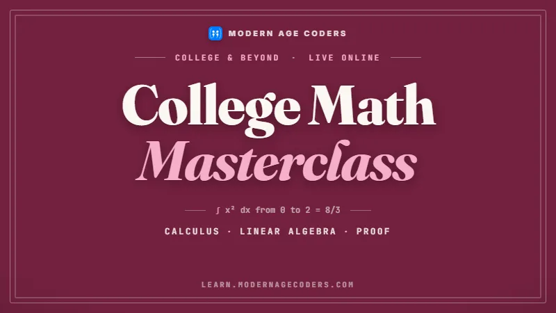 College Mathematics: Calculus to Real Analysis & Beyond