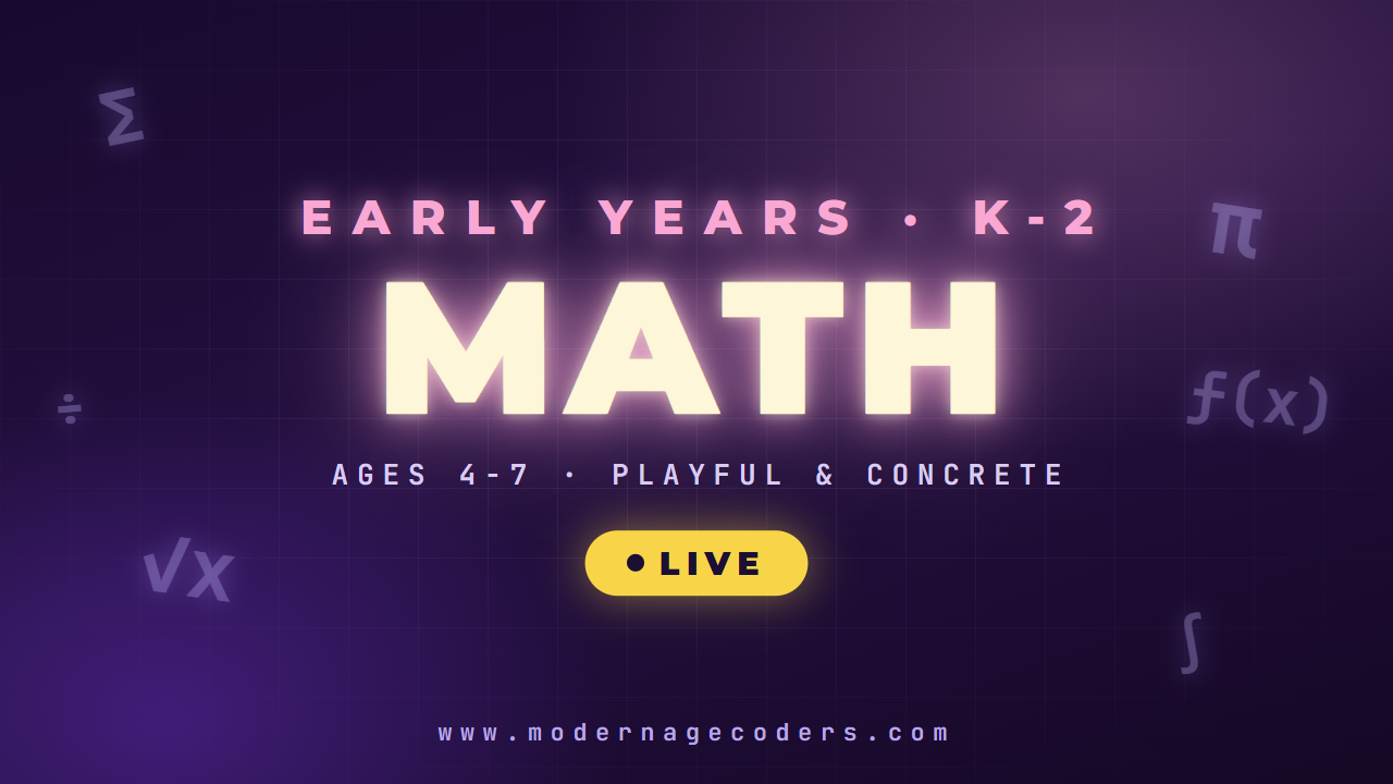 Early Math Foundations — Playful, Concrete Math for Ages 4-7 (K-2)