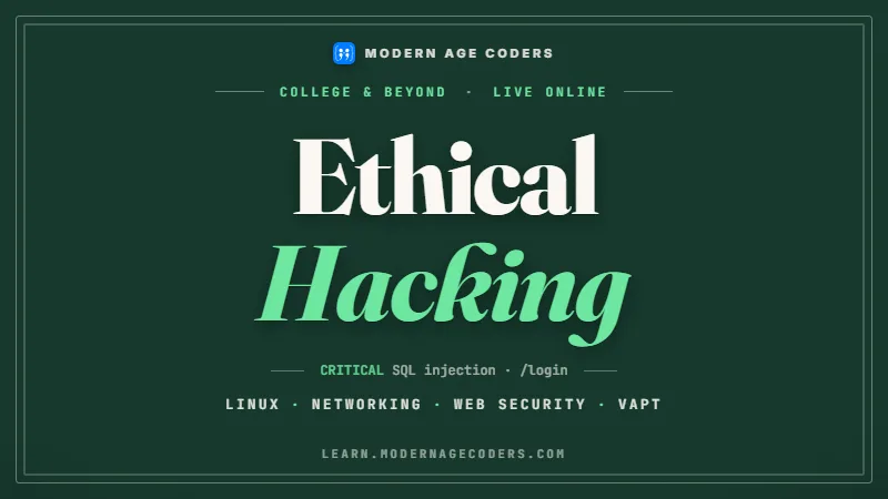 Ethical Hacking & Cybersecurity: Zero to Pentester