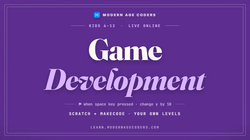 Game Development for Kids: Scratch, Roblox & Minecraft