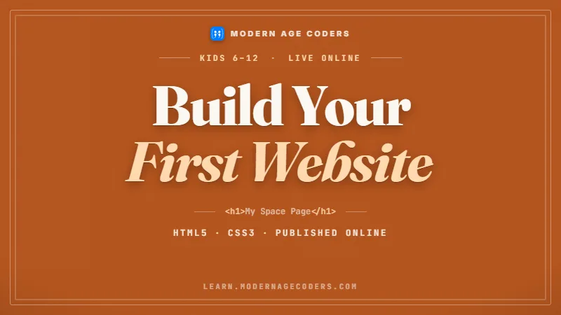 Web Development for Kids: Build Websites with HTML, CSS & AI
