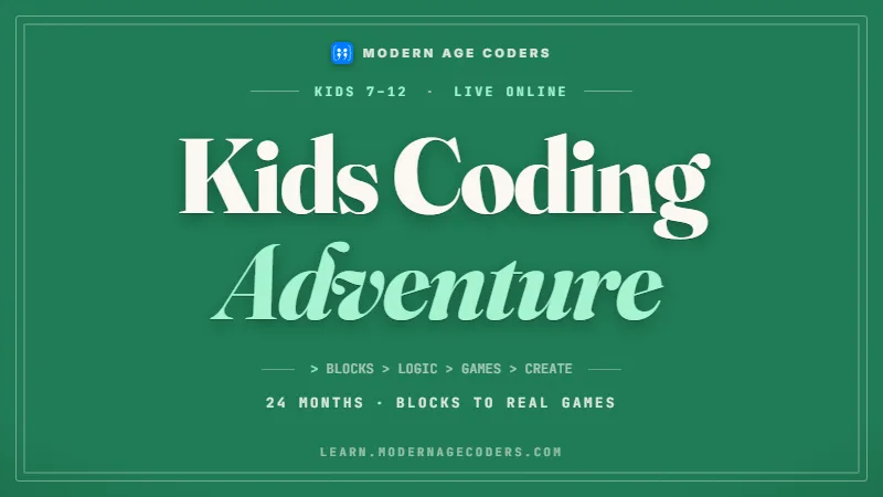 Kids Coding Masterclass: Scratch, Games, Apps & AI Projects