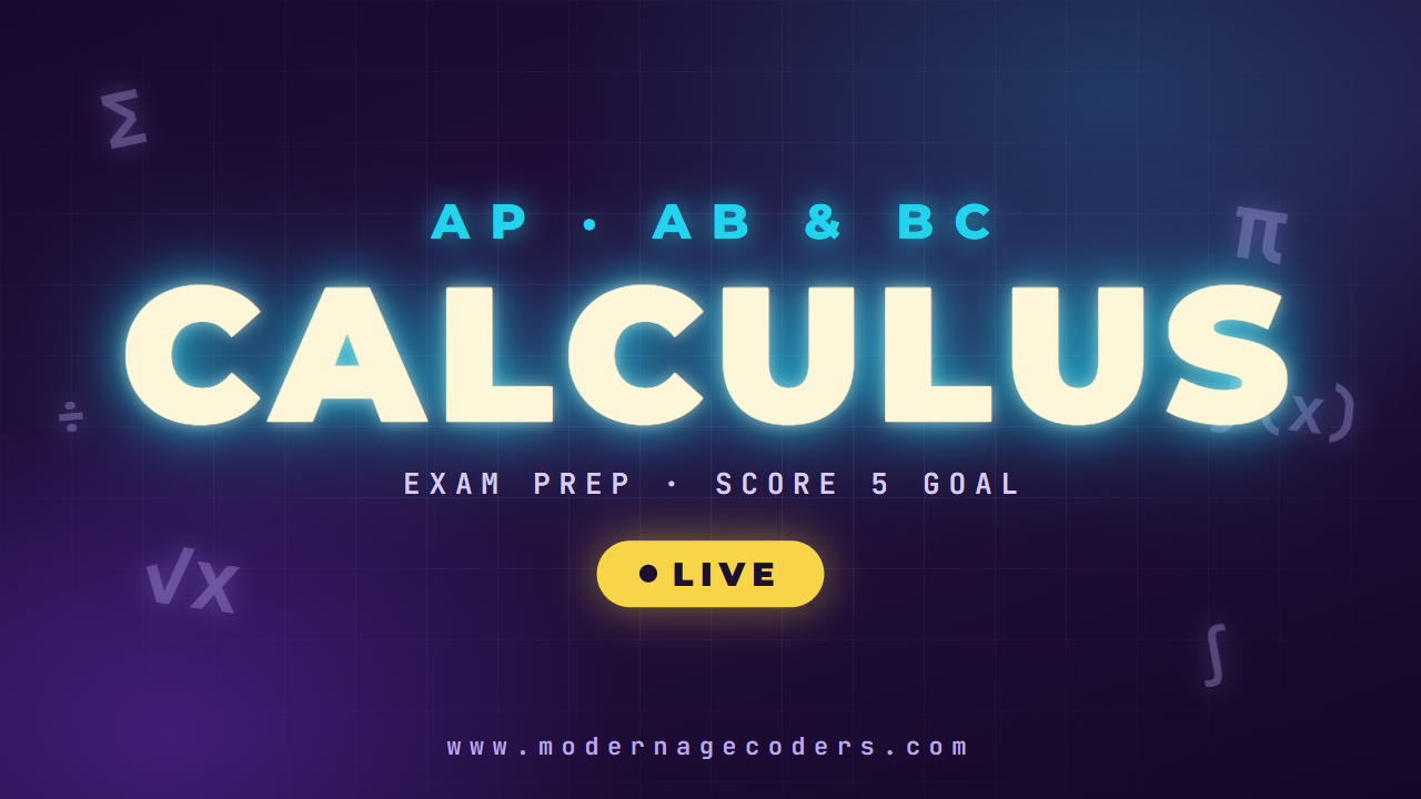 AP Calculus AB and BC Exam Prep course thumbnail