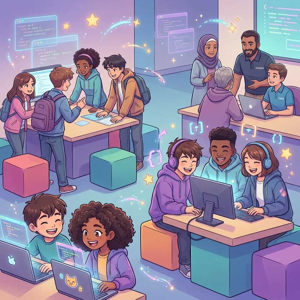 Live online coding class at Modern Age Coders