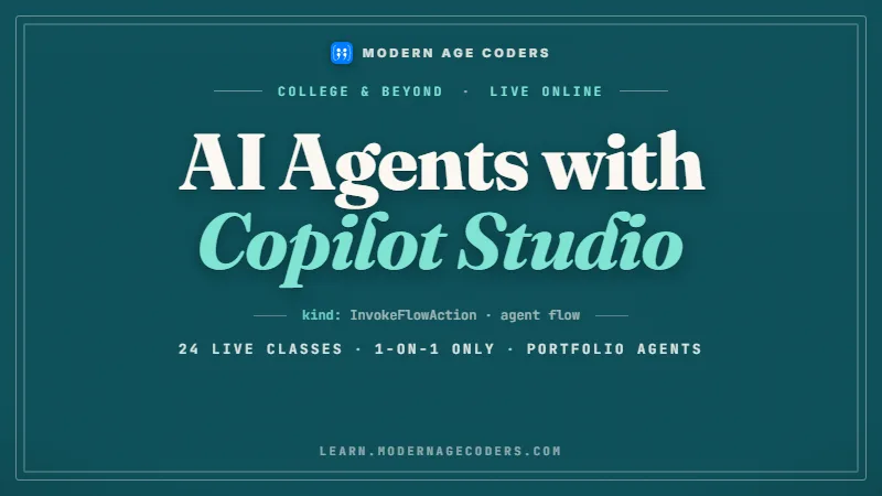 AI Agents with Copilot Studio course thumbnail