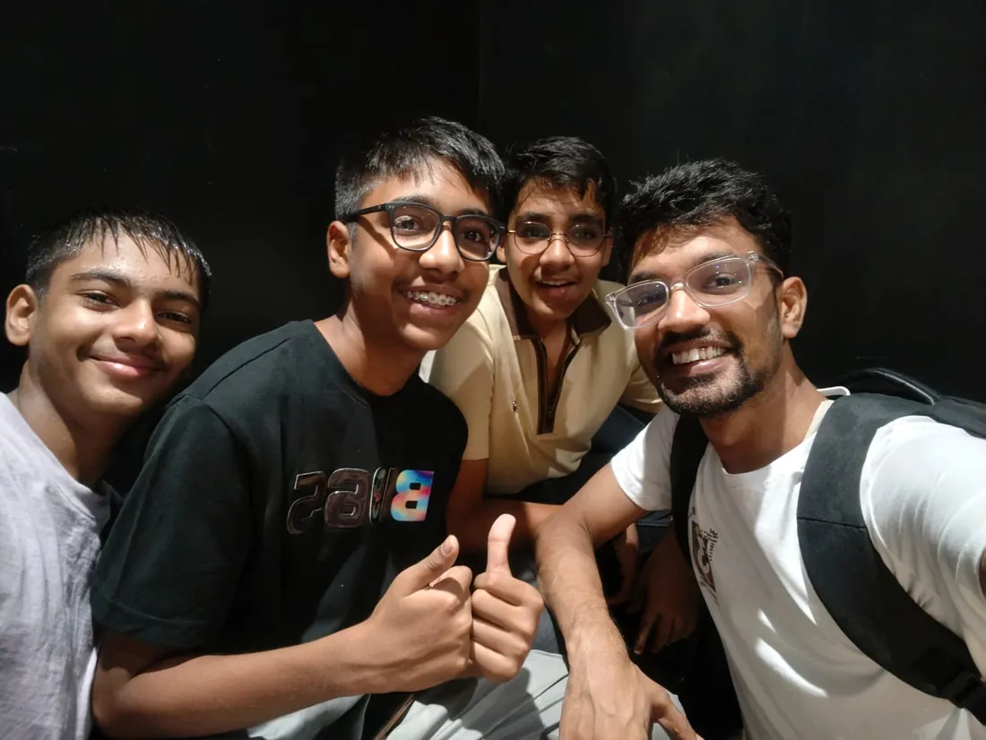 Modern Age Coders students and mentors at the July 2026 student meetup