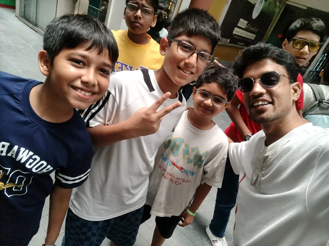 Modern Age Coders students and mentors at the August 2026 student meetup