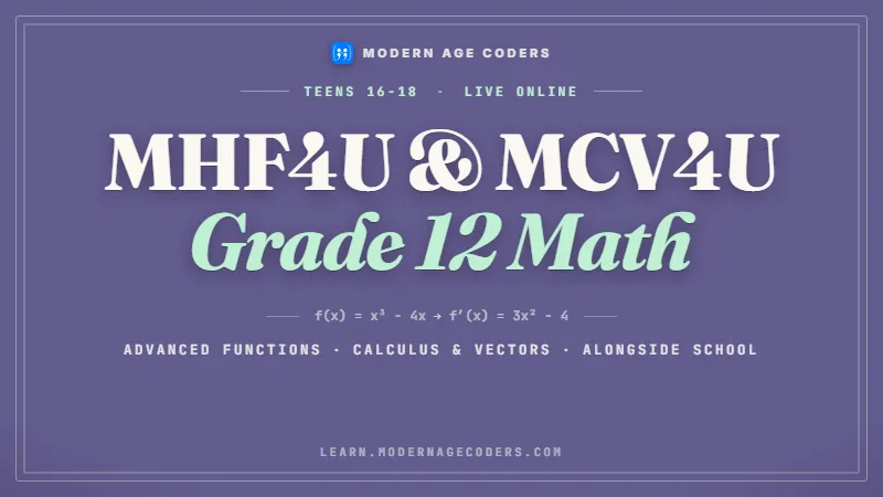 Ontario Grade 12 University Math course thumbnail